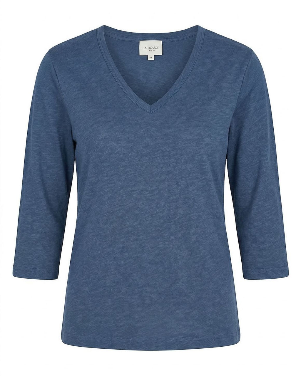 LA ROUGE ApS NOOS - Lise 3/3 V-neck T-shirt Navy