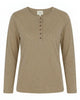 LA ROUGE ApS NOOS - Lise L/S Granddad Long Sleeve Sand