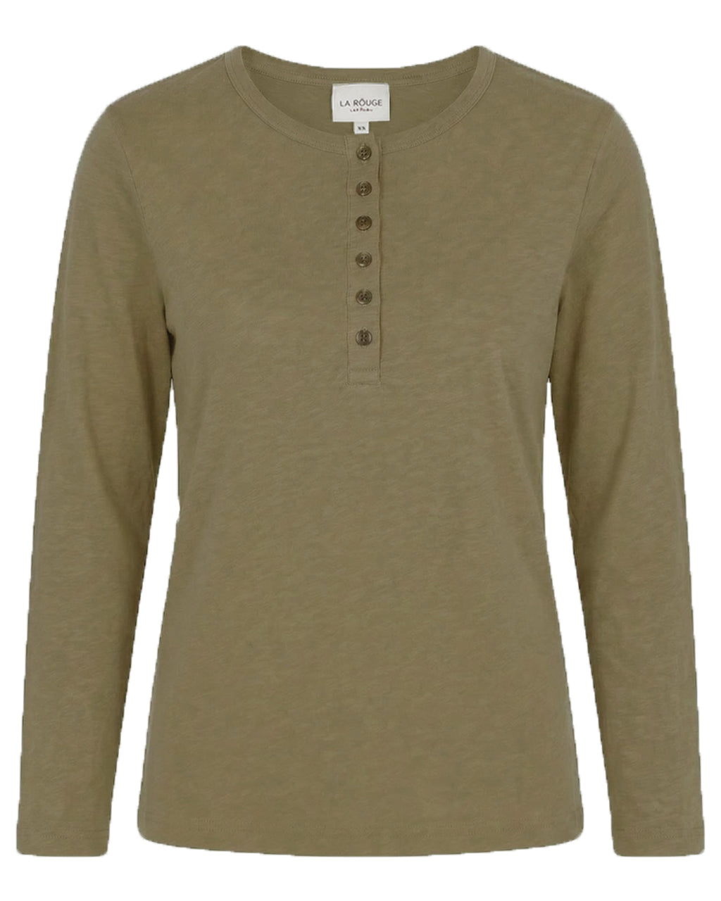 LA ROUGE ApS NOOS - Lise L/S Granddad Long Sleeve Sand