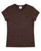 LA ROUGE ApS NOOS - Lise S/S T-shirt T-shirt Dark Brown