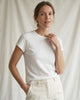 LA ROUGE ApS NOOS - Lise S/S T-shirt T-shirt White