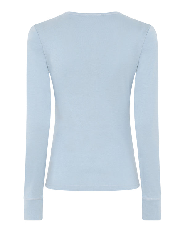 LA ROUGE ApS NOOS - Rose L/S Blouse Blouse Light Blue