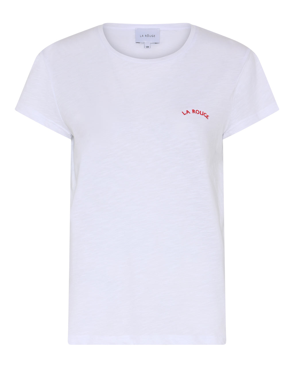 LA ROUGE ApS NOOS - Sille T-shirt Logo T-shirt White
