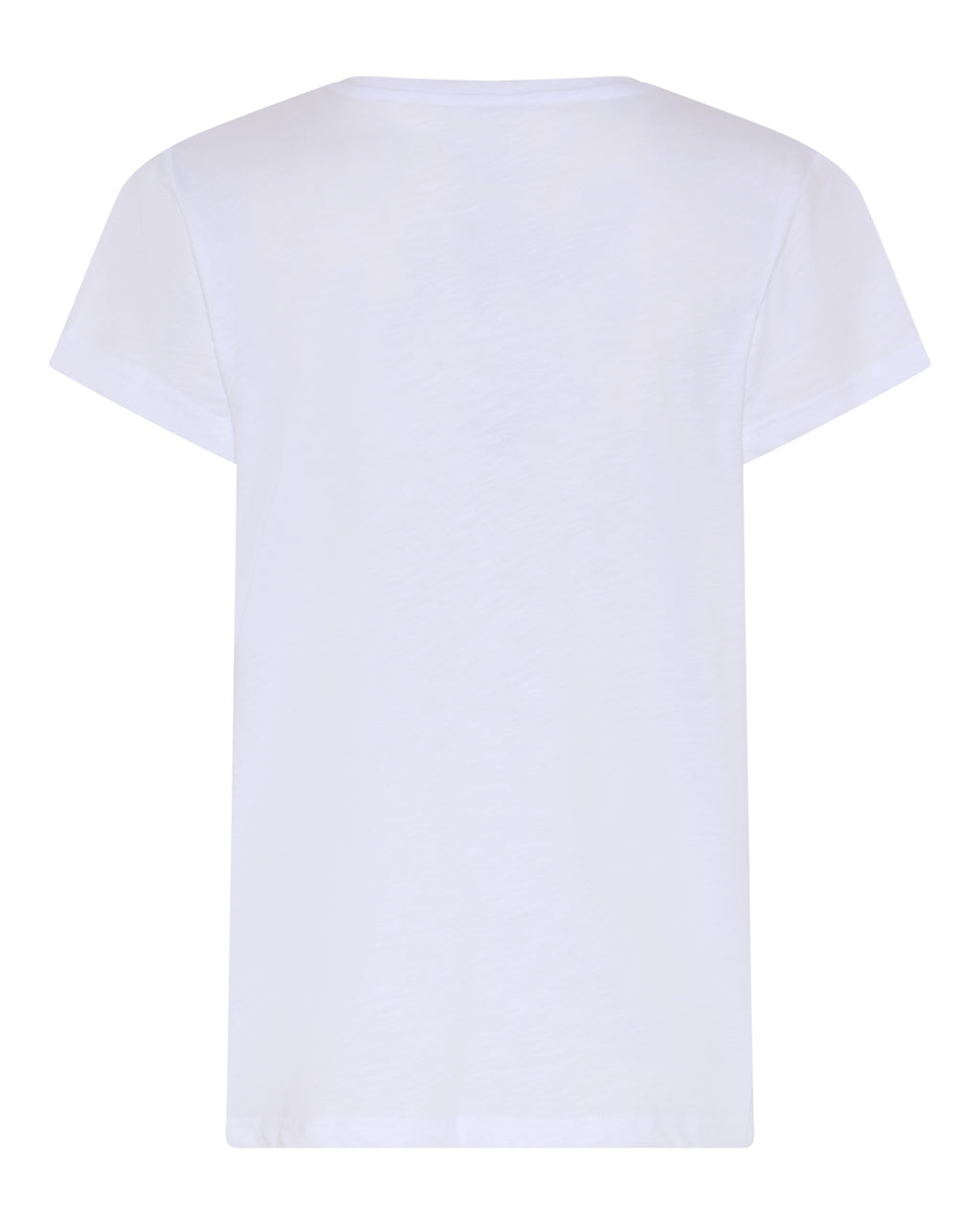 LA ROUGE ApS NOOS - Sille T-shirt Logo T-shirt White