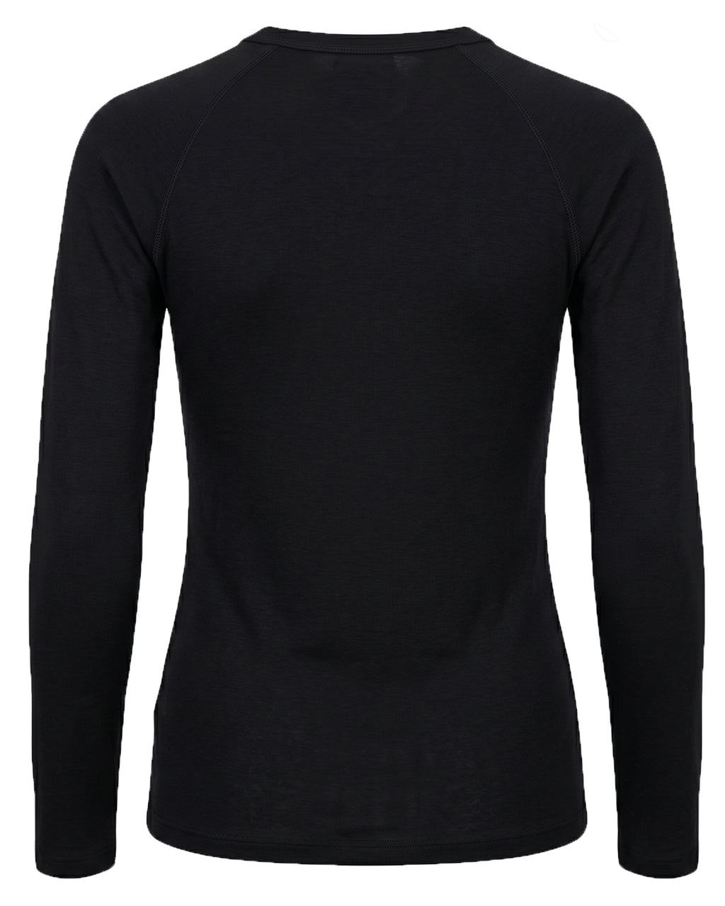 LA ROUGE ApS NOOS - Sille Wool L/S Raglan Sleeve T-shirt Black