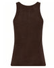 LA ROUGE ApS NOOS - Sille Wool Singlet Singlet top Dark Brown