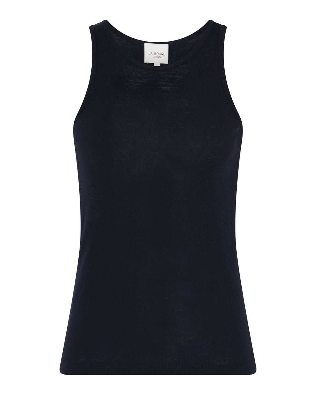 LA ROUGE ApS NOOS - Sille Wool Singlet Singlet top Navy