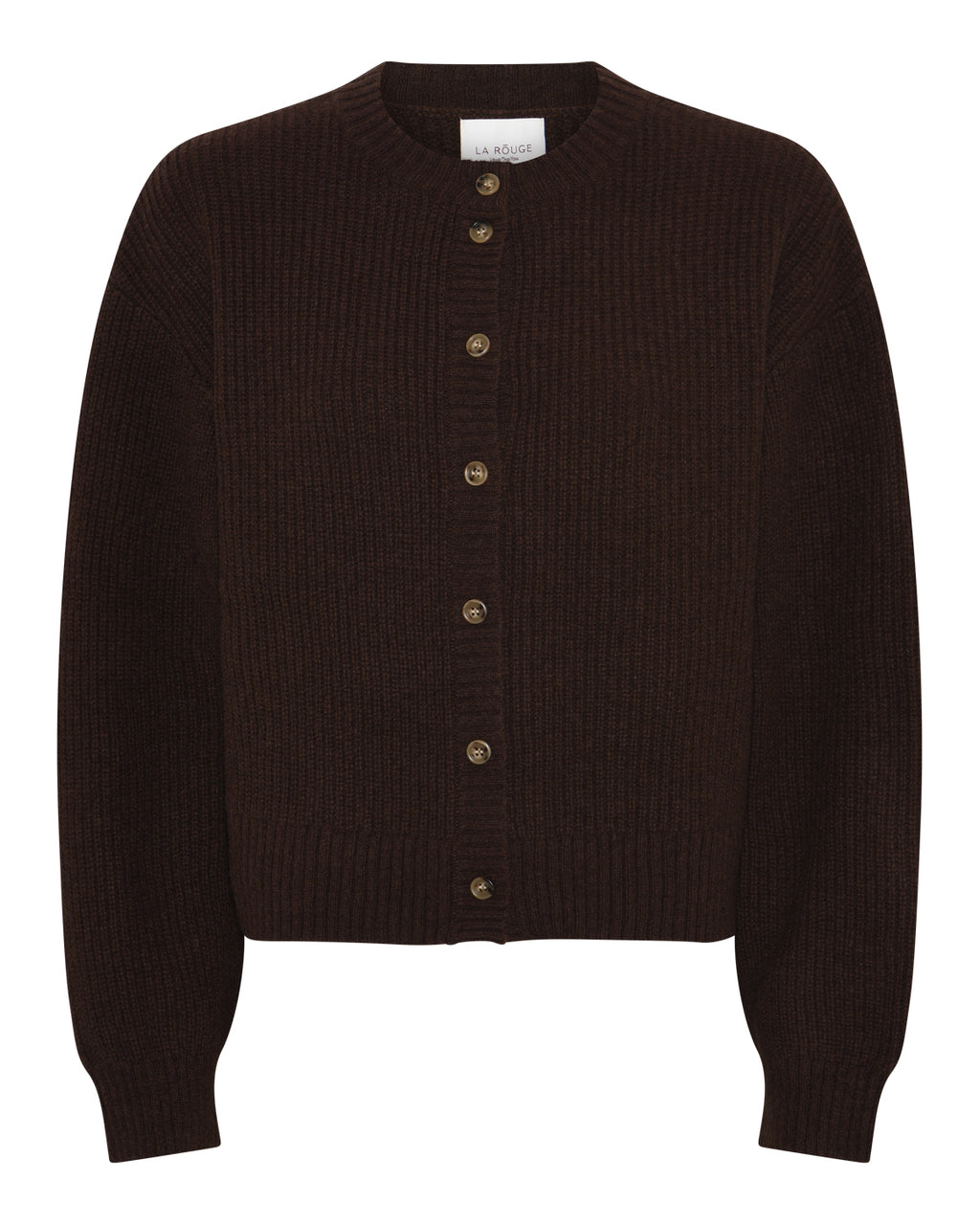 LA ROUGE ApS NOOS - Sisse Cardigan Cardigan Dark Brown