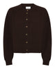 LA ROUGE ApS NOOS - Sisse Cardigan Cardigan Dark Brown