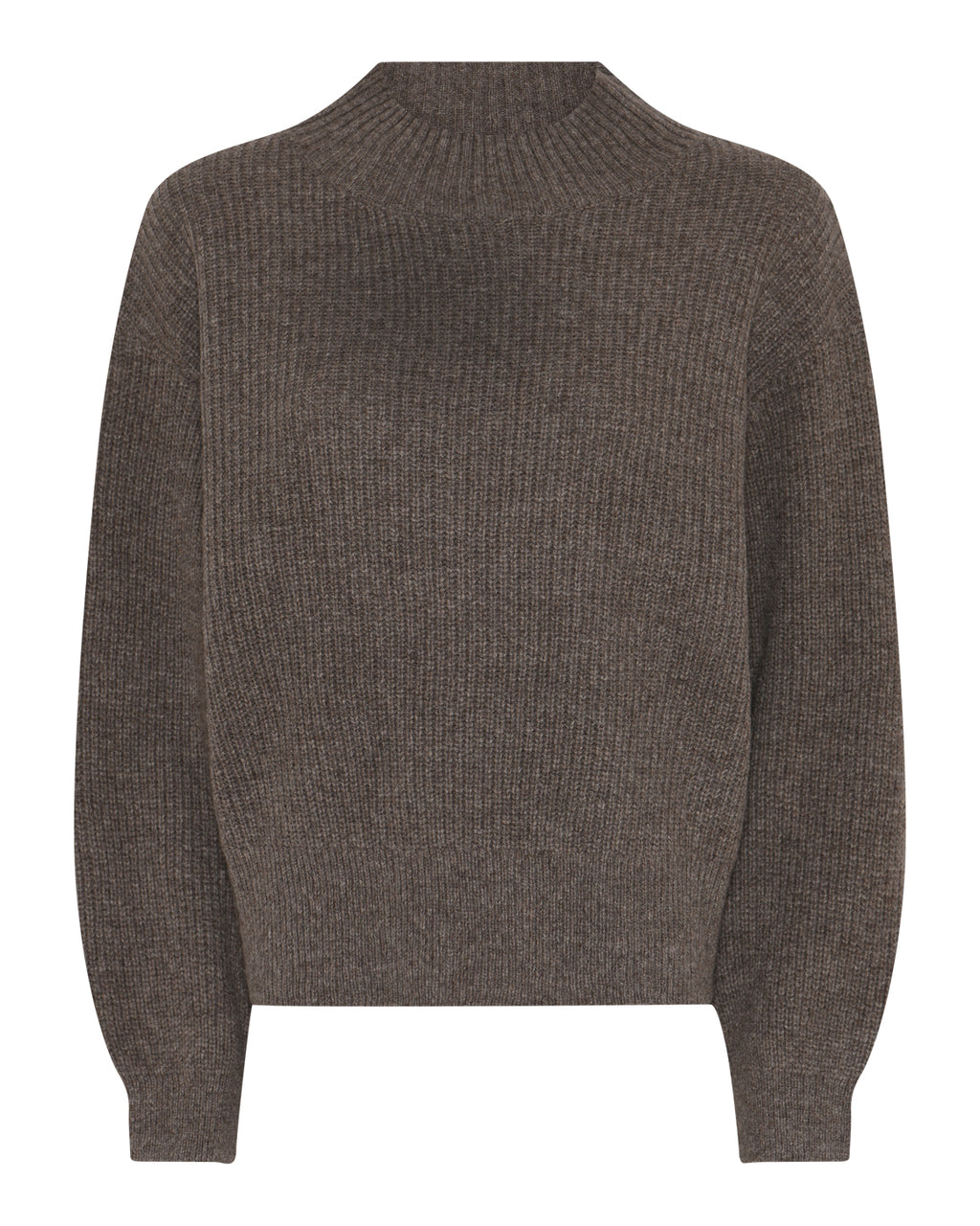 LA ROUGE ApS NOOS - Sisse Knit Knit Brown Melange