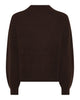 LA ROUGE ApS NOOS - Sisse Knit Knit Dark Brown