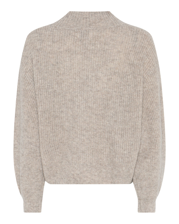 LA ROUGE ApS NOOS - Sisse Knit Knit Sand Melange