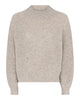 LA ROUGE ApS NOOS - Sisse Knit Knit Sand Melange