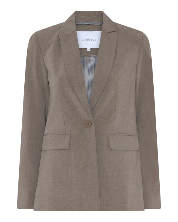LA ROUGE ApS NOOS - Trine Blazer Blazer Greige