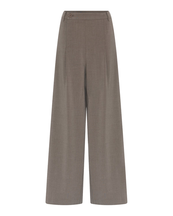 LA ROUGE ApS NOOS - Trine Pants Pants Greige