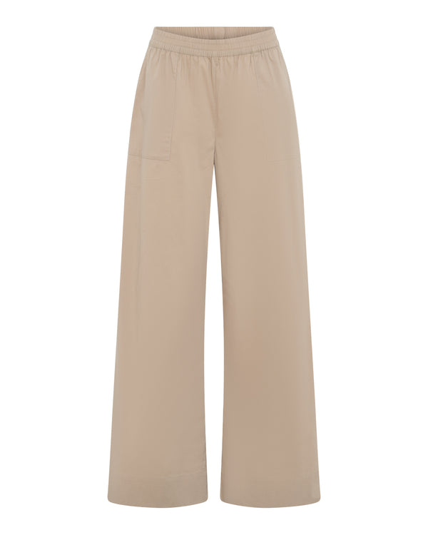 LA ROUGE ApS NOOS - Vilma Pants Pants Dark Sand