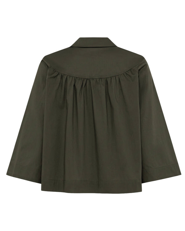 LA ROUGE ApS NOOS - Vilma Shirt Shirt Army Green