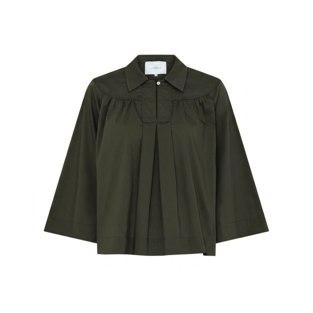 LA ROUGE ApS NOOS - Vilma Shirt Shirt Army Green