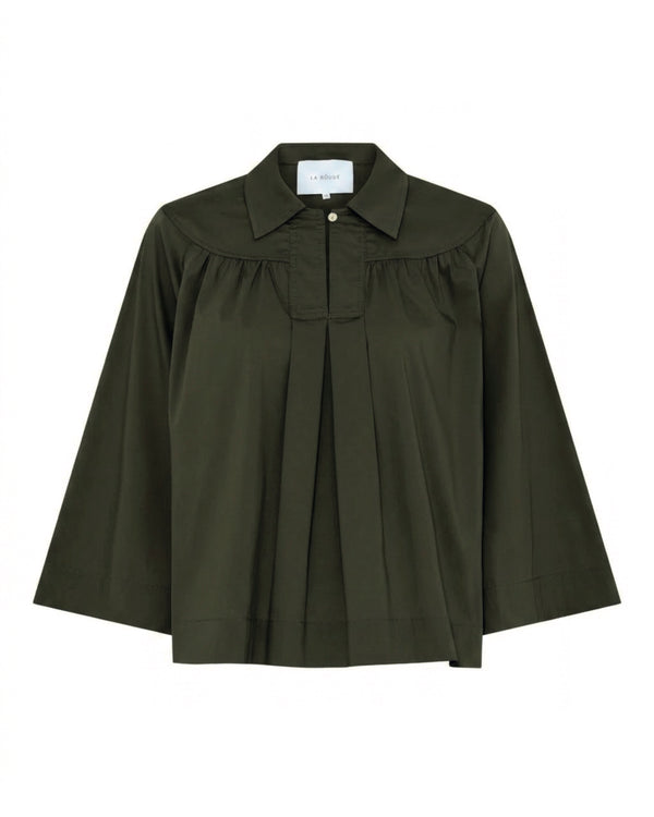 LA ROUGE ApS NOOS - Vilma Shirt Shirt Army Green