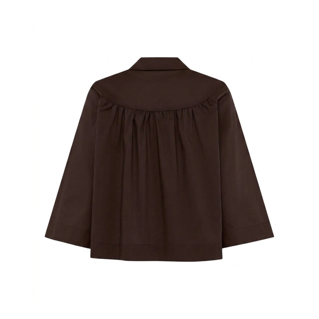 LA ROUGE ApS NOOS - Vilma Shirt Shirt Dark Brown