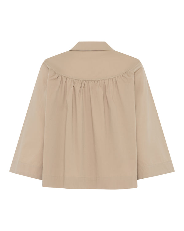 LA ROUGE ApS NOOS - Vilma Shirt Shirt Dark Sand