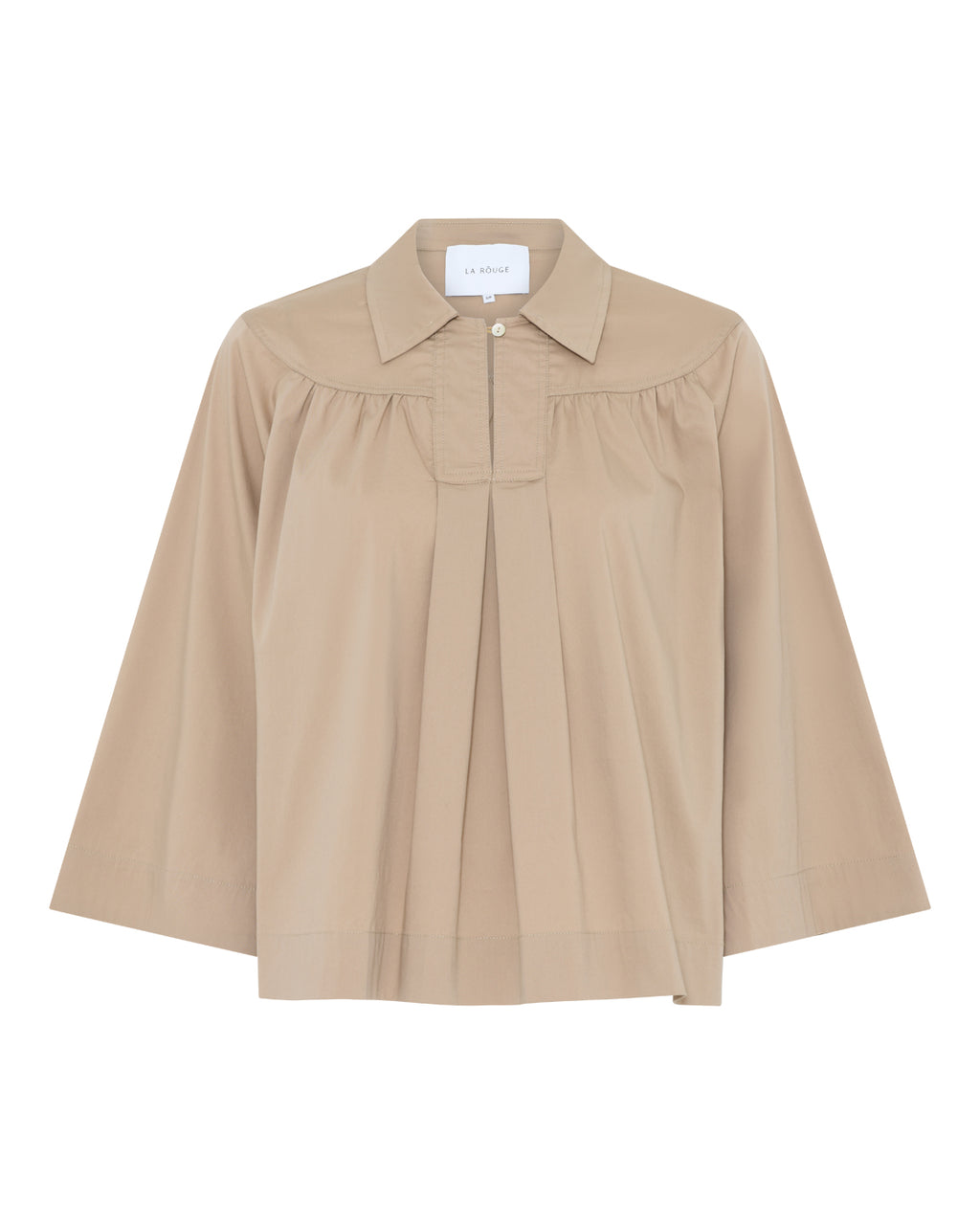 LA ROUGE ApS NOOS - Vilma Shirt Shirt Dark Sand