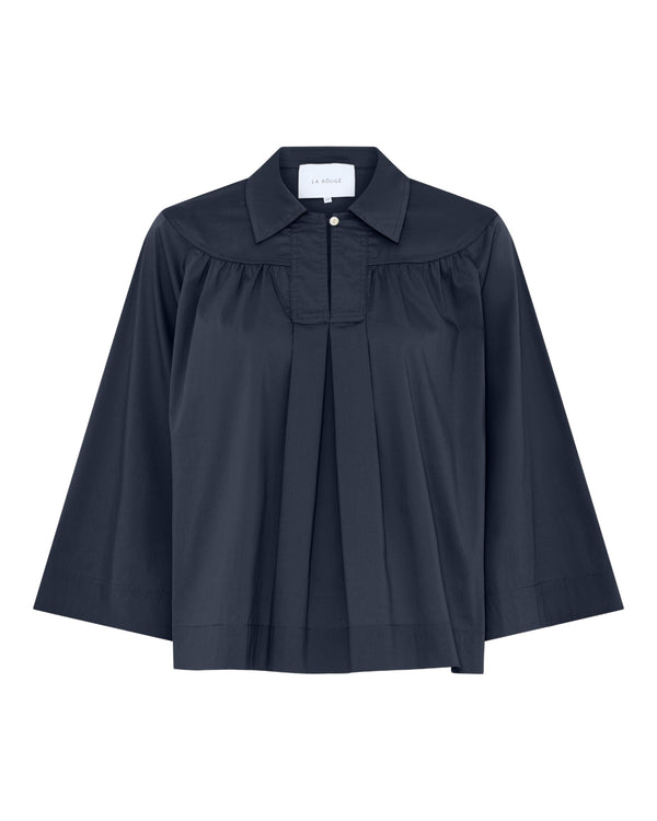 LA ROUGE ApS NOOS - Vilma Shirt Shirt Navy