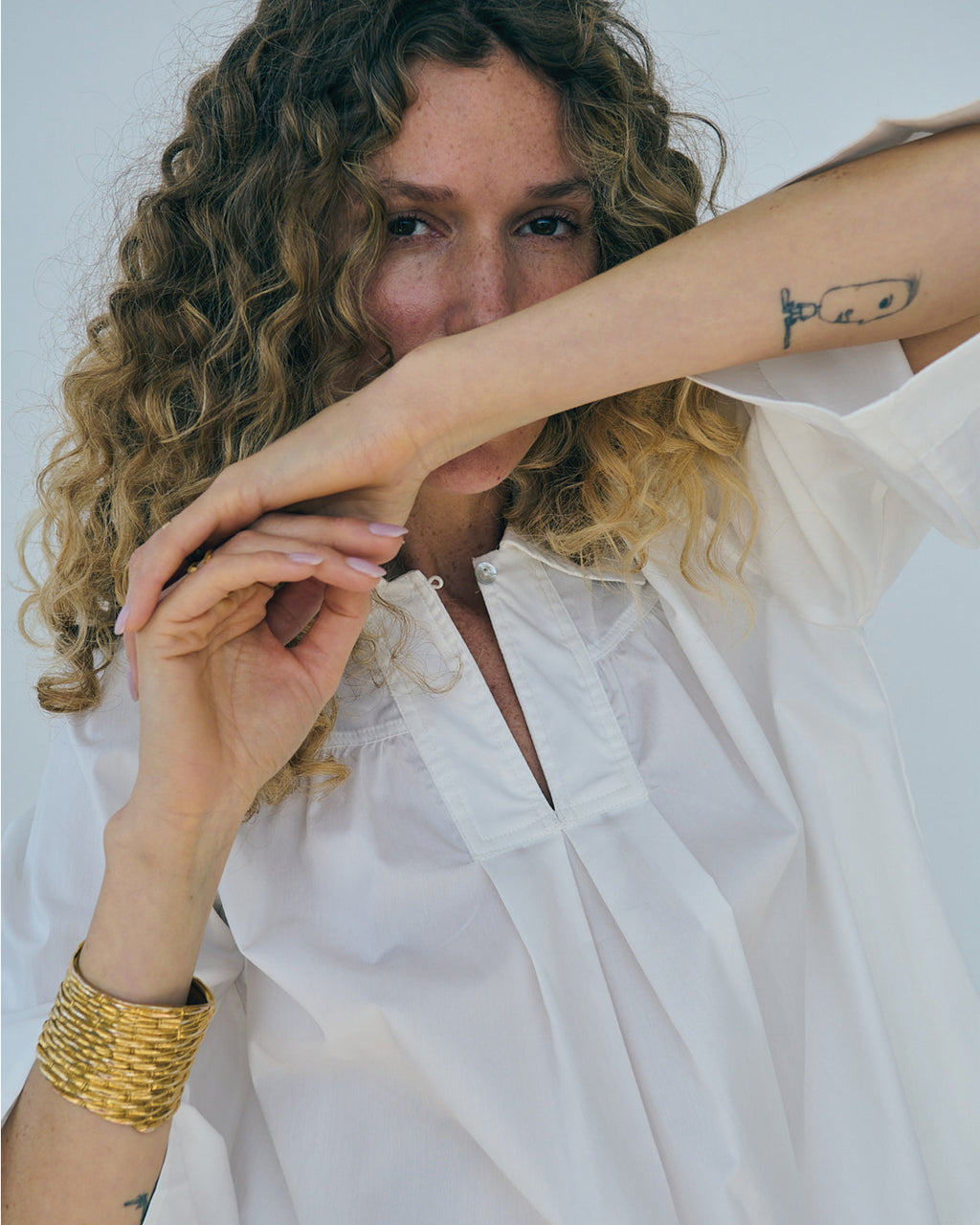 LA ROUGE ApS NOOS - Vilma Shirt Shirt Off White