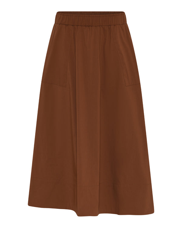 LA ROUGE ApS NOOS - Vilma Skirt Skirt Chestnut