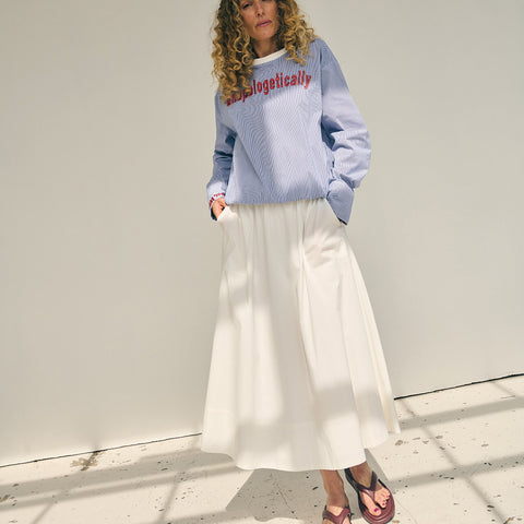 LA ROUGE ApS NOOS - Vilma Skirt Skirt White