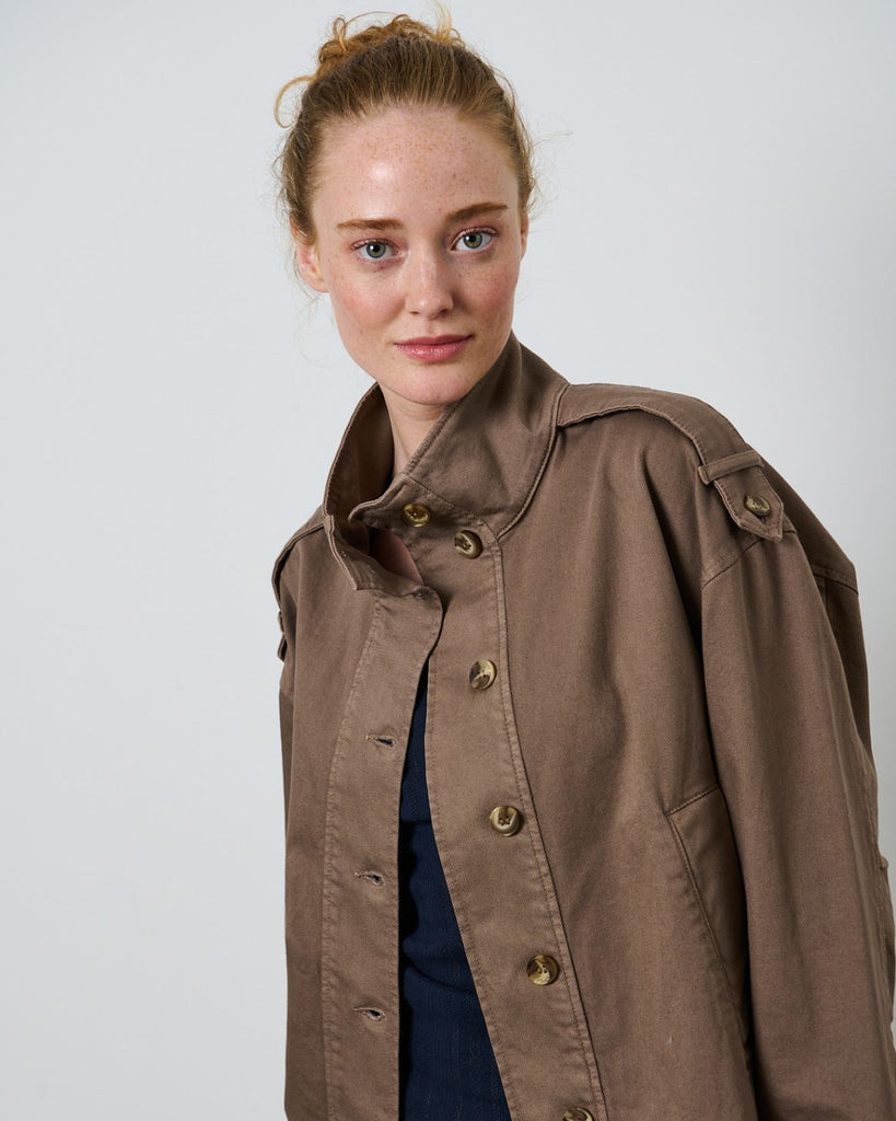 LA ROUGE ApS Nature Jacket Jacket Soil Brown