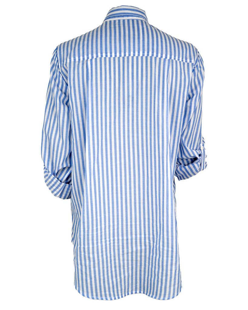 LA ROUGE ApS Pernille Shirt Shirt Blue/White Stripe