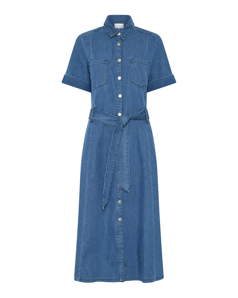 LA ROUGE ApS Petra Dress Dress Bleach Denim