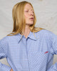 LA ROUGE ApS Petra Shirt Shirt Blue checks