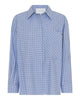 LA ROUGE ApS Petra Shirt Shirt Blue checks