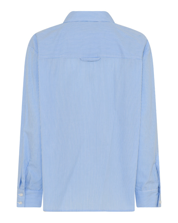LA ROUGE ApS Petra Shirt Shirt Blue stripe