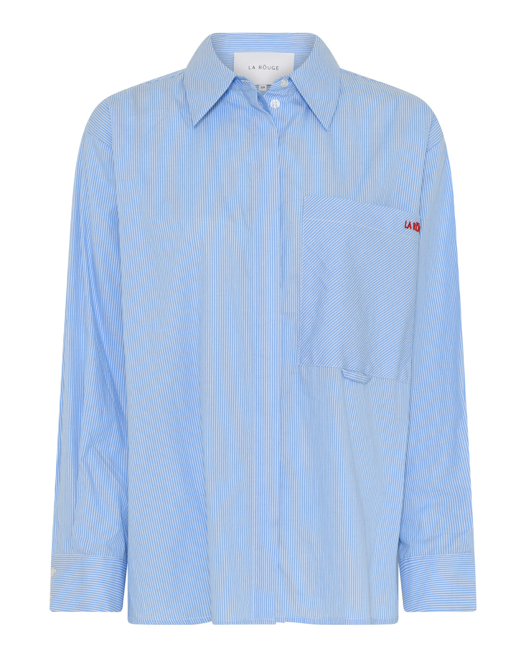 LA ROUGE ApS Petra Shirt Shirt Blue stripe