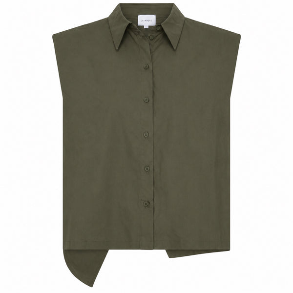 LA ROUGE ApS Pia Blouse Blouse Army Green