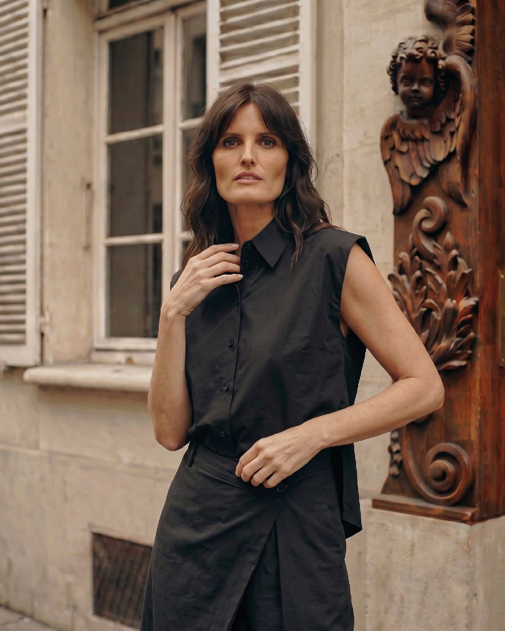 LA ROUGE ApS Pia Blouse Blouse Black