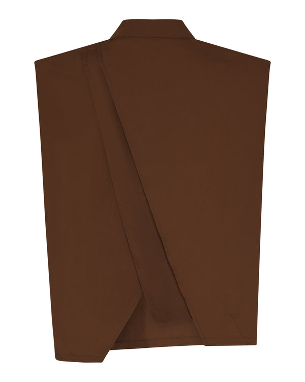 LA ROUGE ApS Pia Blouse Blouse Dark Brown