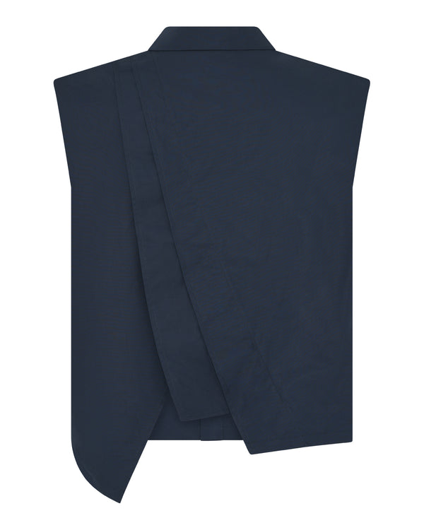 LA ROUGE ApS Pia Blouse Blouse Dark Navy