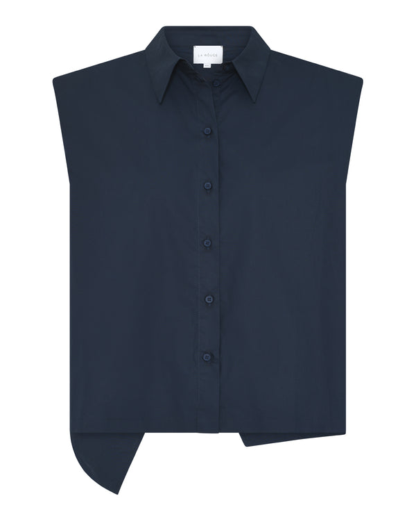 LA ROUGE ApS Pia Blouse Blouse Dark Navy