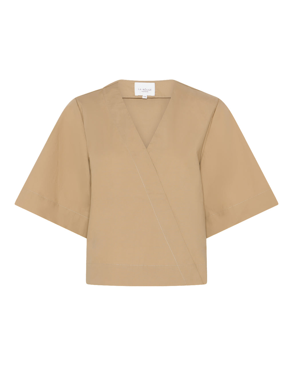 LA ROUGE ApS Pia Blouse S/S Blouse Sand