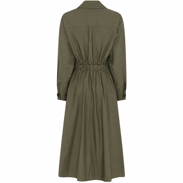 LA ROUGE ApS Pia Dress Dress Army Green