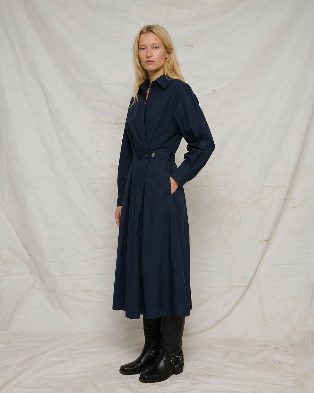 LA ROUGE ApS Pia Dress Dress Navy
