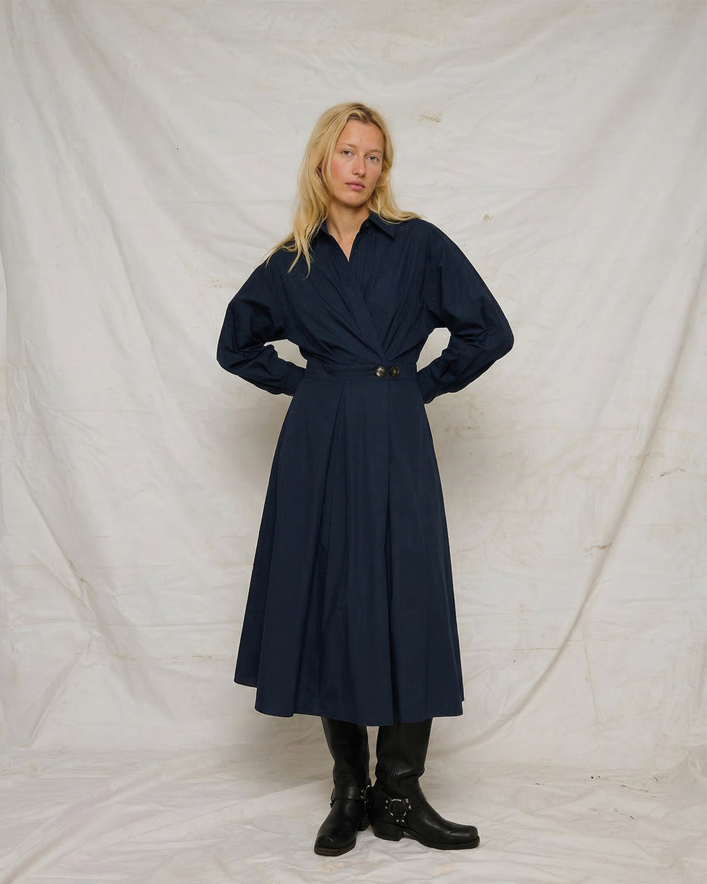 LA ROUGE ApS Pia Dress Dress Navy