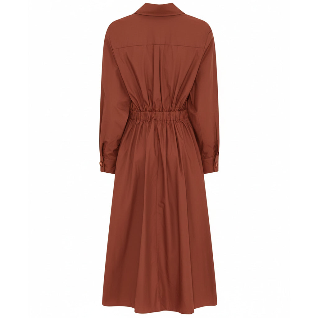 LA ROUGE ApS Pia Dress Dress Terracotta