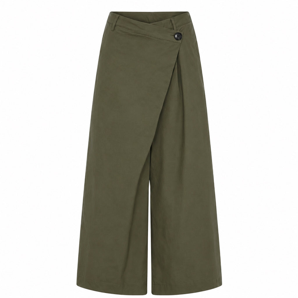 LA ROUGE ApS Pia Pants Pants Army Green