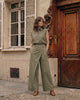 LA ROUGE ApS Pia Pants Pants Army Green