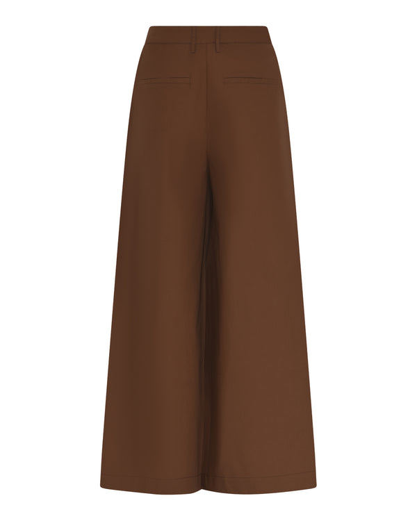 LA ROUGE ApS Pia Pants Pants Dark Brown